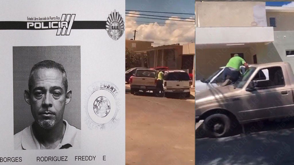  Video: Fichado y en la c&aacute;rcel hombre que qued&oacute; grabado agrediendo una mujer luego de chocarle el carro en Bayam&oacute;n 