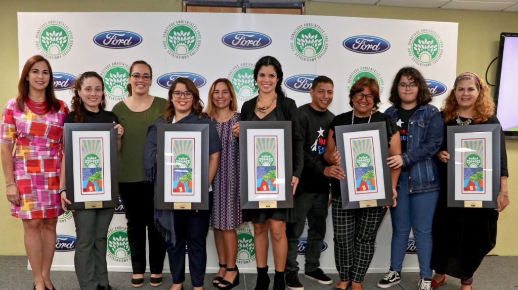 6 Proyectos comunitarios ganan donativos ambientales de Ford en PR 
