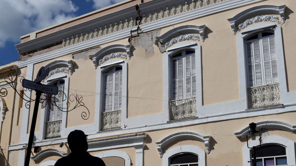  Da&ntilde;os en la ciudad de Ponce tras sismo, incluida la hist&oacute;rica Casa Vives 