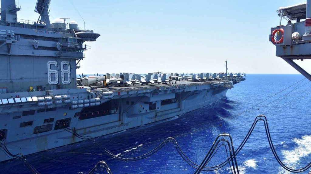  El Pent&aacute;gono despliega el portaviones USS Nimitz en el golfo P&eacute;rsico 