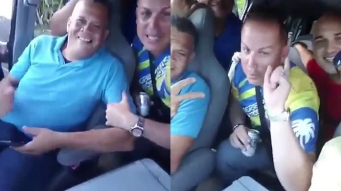 Video: Guardias de Corrección publican video "Borrachos" asegurando que como son PNP están acomodaos 