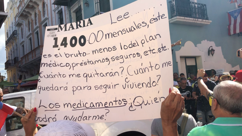  Intensificar&aacute;n la lucha en rechazo a recortes a las pensiones propuesto por la JSF 