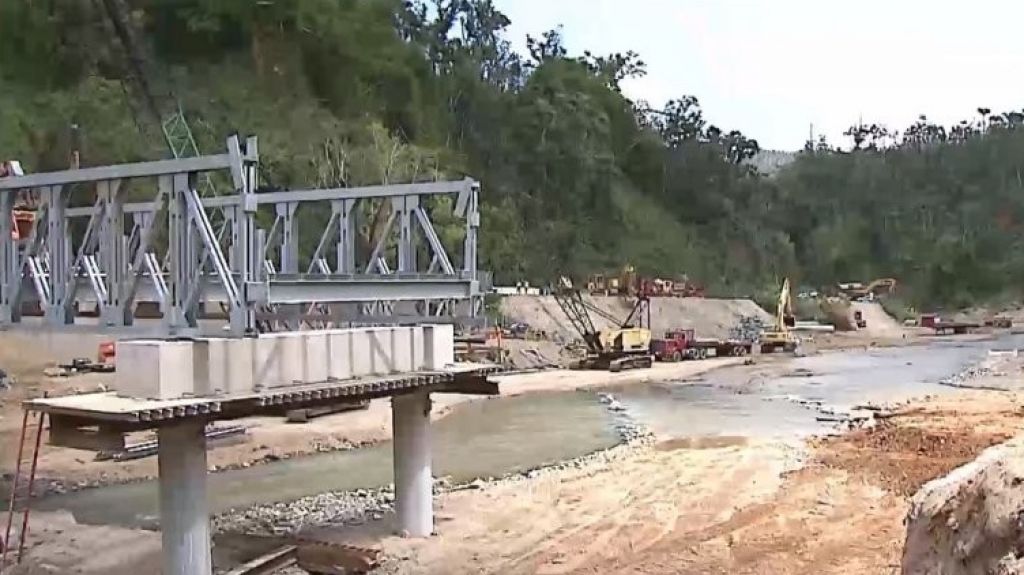  Critican lentitud en construcci&oacute;n de nuevo puente en la PR-111 de Utuado 