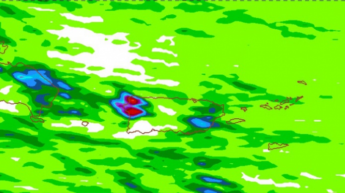 Fuertes aguaceros y tronadas para algunos municipios... Dos sistemas con posibilidad de desarrollo.