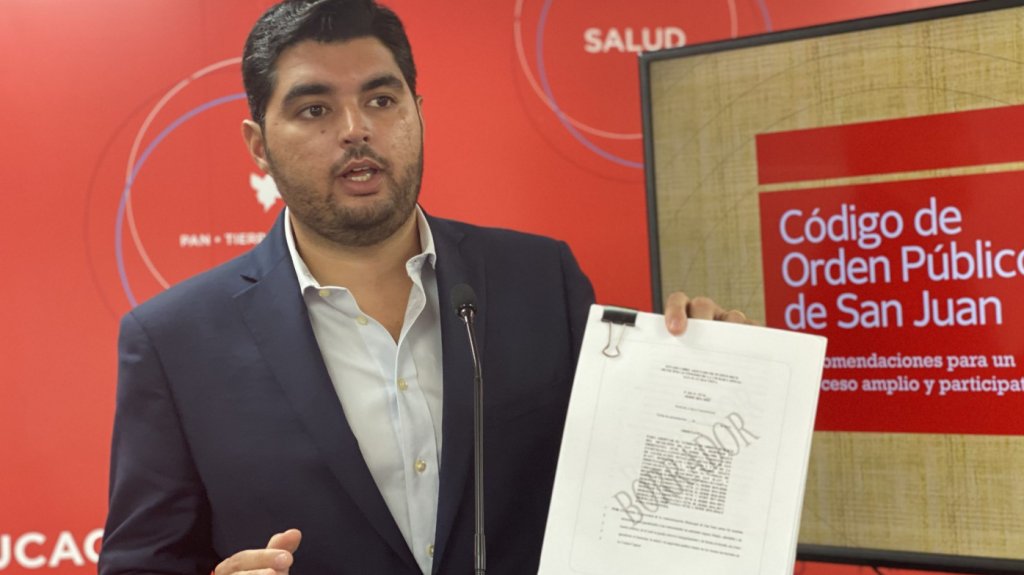  Exigen audiencias p&uacute;blicas ante nuevo C&oacute;digo de Orden P&uacute;blico en San Juan 