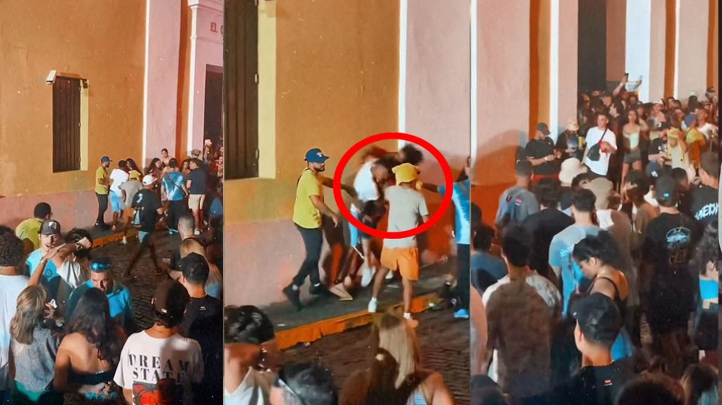  Video: Pelea anoche en la &ldquo;Sanse 2023&rdquo; 