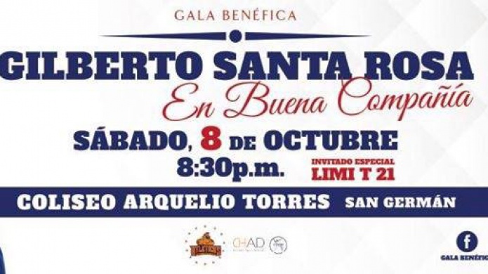 Gala BenÃ©fica- Gilberto Santa Rosa