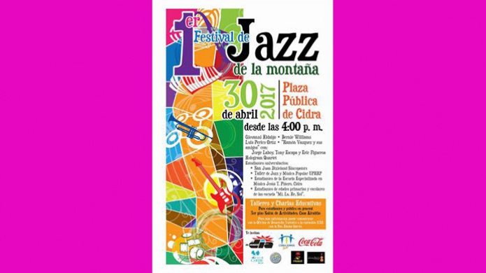 Festival de Jazz en la MontaÃ±a en Cidra el 30 de abril