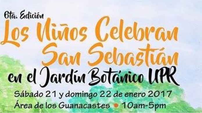 Los NiÃ±os celebran San SebastiÃ¡n en el JardÃ­n BotÃ¡nico UPR
