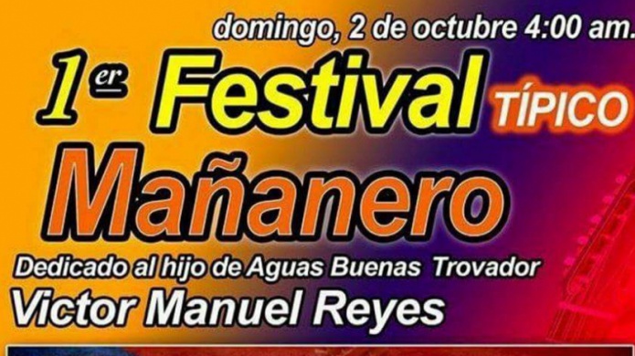 1er Festival tÃ­pico maÃ±anero